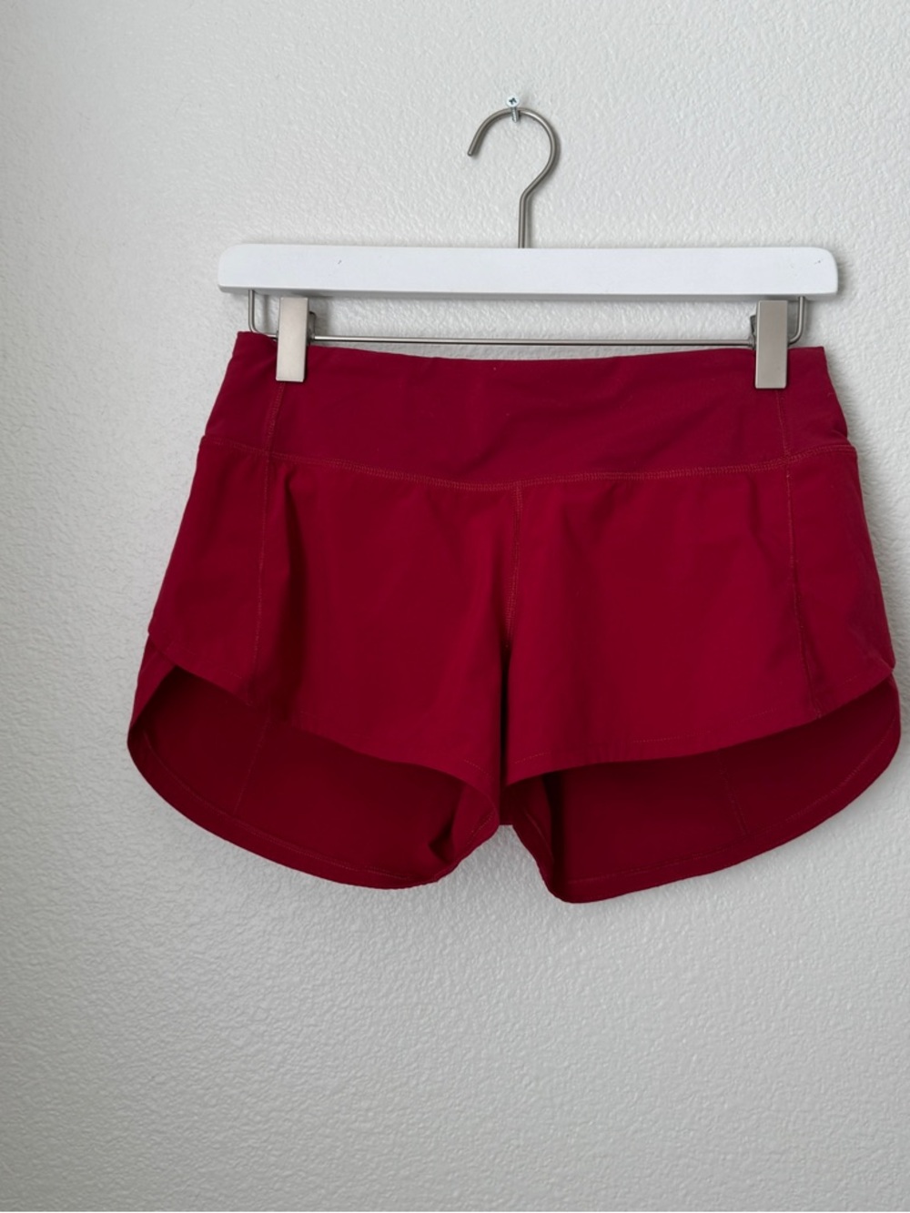 Lululemon red shorts